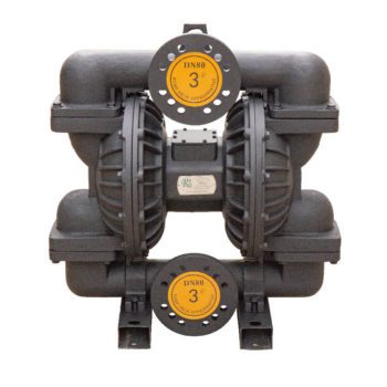 Мембранный пневматический насос RV80 Ductile iron