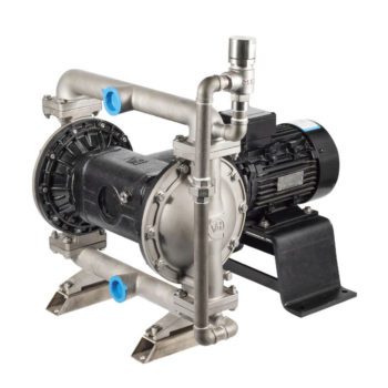 Мембранный насос с электроприводом RVE40 Stainless steel